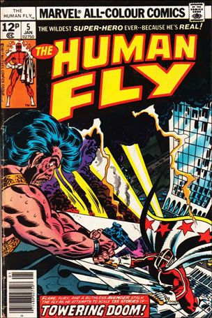 Human Fly issue 5-B UK Price Cover