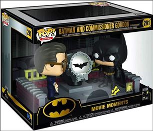 POP! Heroes figure 291 Batman and Commissioner Gordon (Batman Begins)