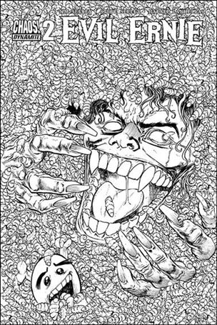 Evil Ernie (2014) issue 2-D Tim Seeley 1:10 Black & White Cover