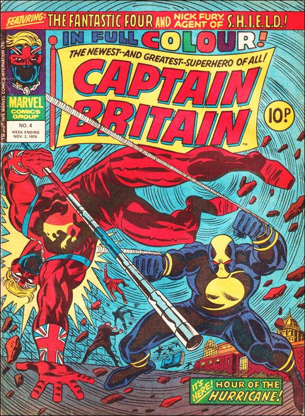 Captain Britain (UK) (1976) issue 4