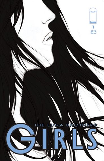 Girls issue 1-C Black & White Profile Cover (3rd Printing)