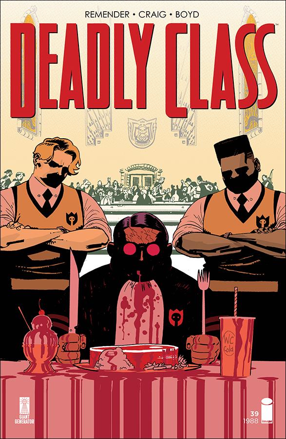 Deadly Class issue 39 Wesley Craig Cover