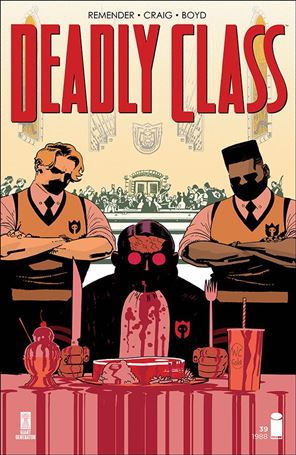 Deadly Class issue 39 Wesley Craig Cover