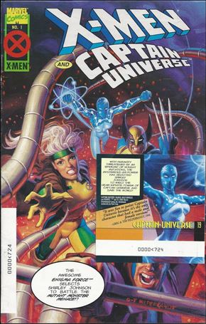 X-Men and Captain Universe: Sleeping Giants issue 1-B Female Edition w/Trading Card Attached