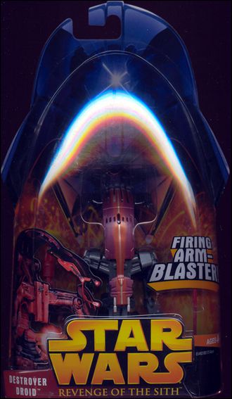 Star Wars: Revenge of the Sith 3 3/4" Basic Action Figures figure 44 Destroyer Droid (Firing Arm Blaster!)