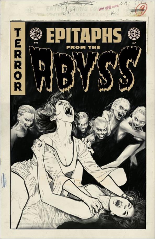 Epitaphs from the Abyss (2024) issue 7-D Joëlle Jones B&W 1:20 Cover