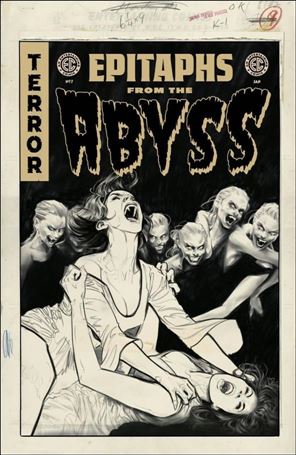 Epitaphs from the Abyss (2024) issue 7-D Joëlle Jones B&W 1:20 Cover