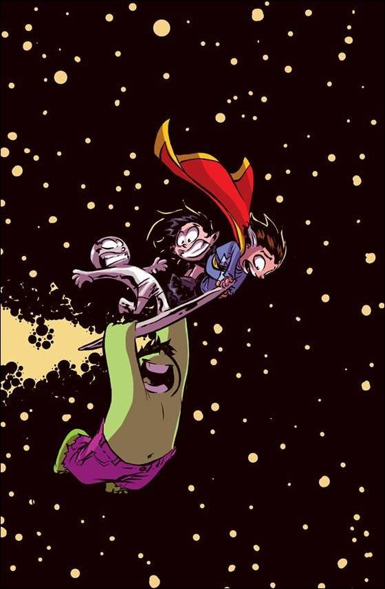Defenders: The Best Defense issue 1-C Skottie Young Baby Cover