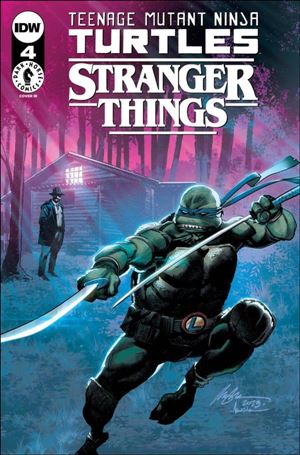 Teenage Mutant Ninja Turtles x Stranger Things issue 4-G Alberto Jimenez Alburquerque 1:100 Cover