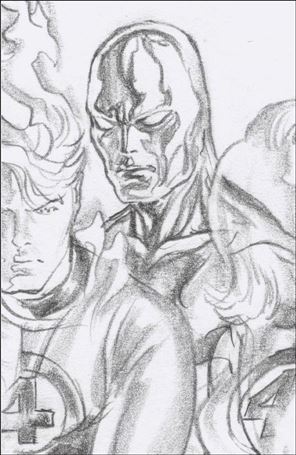 Fantastic Four: Antithesis issue 2-D Alex Ross 1:100 Timeless Virgin Sketch Cover
