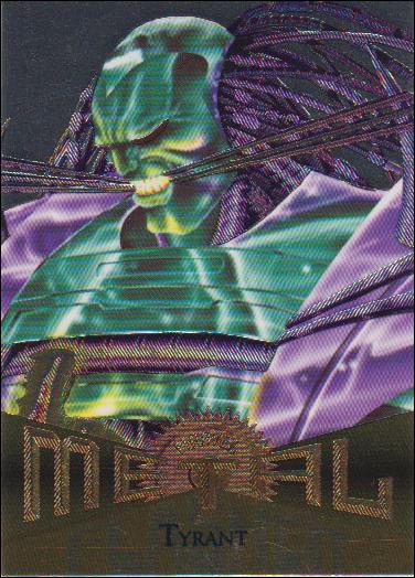 Marvel Metal (Parallel Flasher Set) card 20 Tyrant