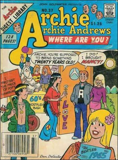 Archie…Archie Andrews, Where Are You Comics Digest Magazine issue 37