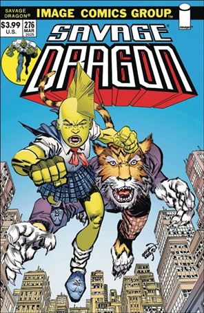 Savage Dragon (1993) issue 276-B Erik Larson 70's Cover
