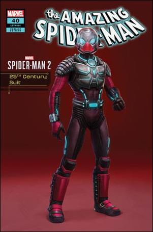 Amazing Spider-Man (2022) issue 40-B 25th Century Suit Video Game Cover