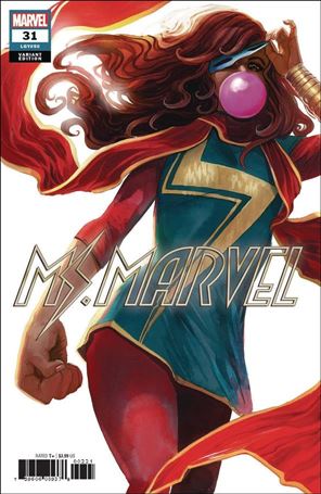 Ms. Marvel (2016) issue 31-B  Stephanie Hans Cover
