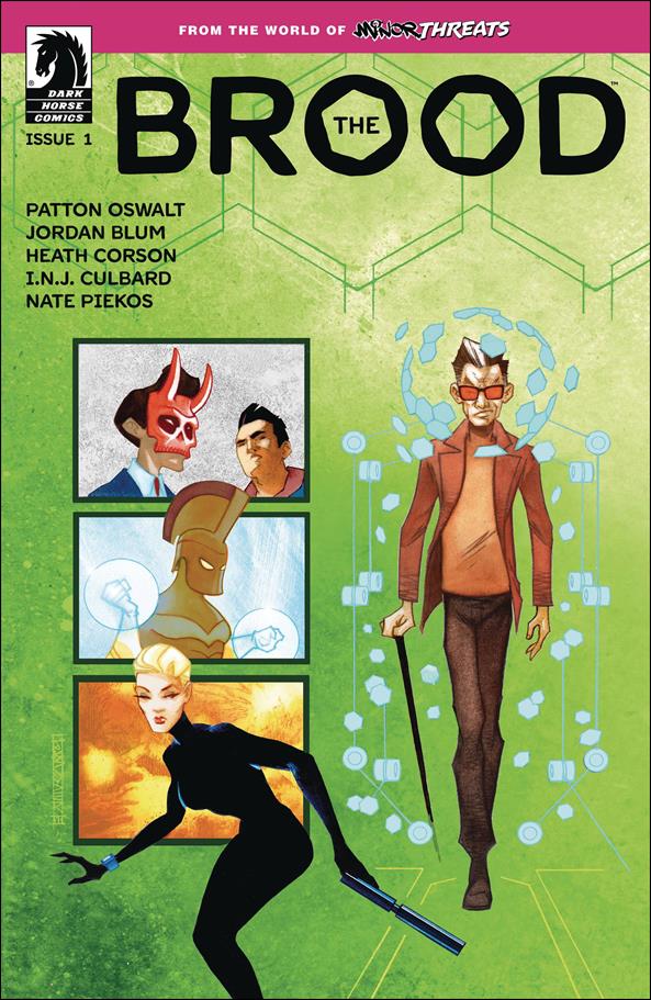 From the World of Minor Threats: The Brood issue 1-C John K. Snyder Cover