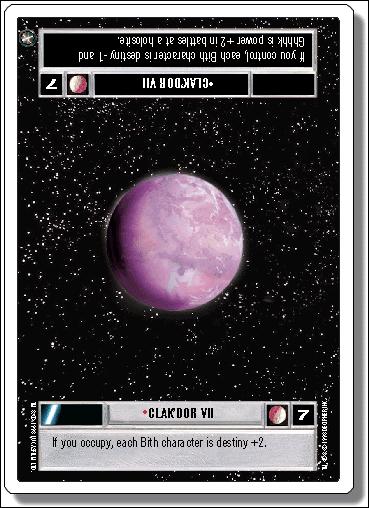 Star Wars: A New Hope Revised (Base Set) card 146 Clak'dor VII