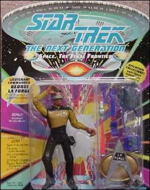 Star Trek: The Next Generation (Series 1) figure 8 Lieutenant Commander Geordi LaForge (Fixed Visor)