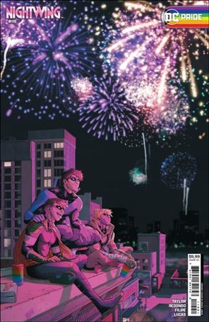 Nightwing (2016) issue 115-D Bruka Jones DC Pride Cardstock Cover