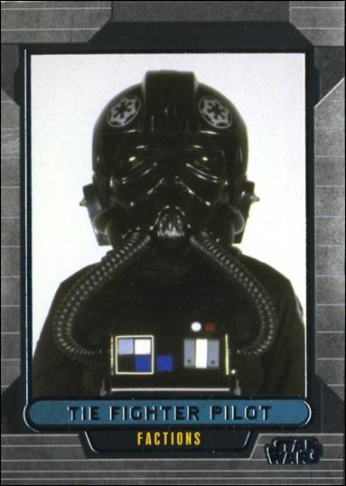 Star Wars Galactic Files (Base Set) card 337 TIE Fighter Pilot
