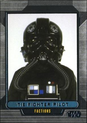 Star Wars Galactic Files (Base Set) card 337 TIE Fighter Pilot
