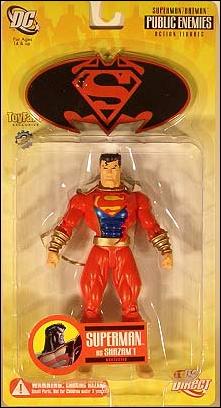 Superman/Batman (Series 1) - Public Enemies figure 6 Superman as Shazam!  (Toyfare Exclusive)