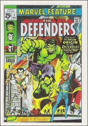 Marvel Super Heroes First Issue Covers (Base Set) card 18 Marvel Feature