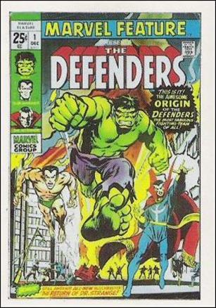 Marvel Super Heroes First Issue Covers (Base Set) card 18 Marvel Feature