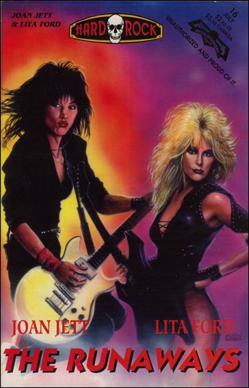 Hard Rock Comics issue 16 Joan Jett & Lita Ford: The Runaways