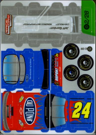 NASCAR Race Day 2005 (Base Set) card 2.2 Jeff Gordon