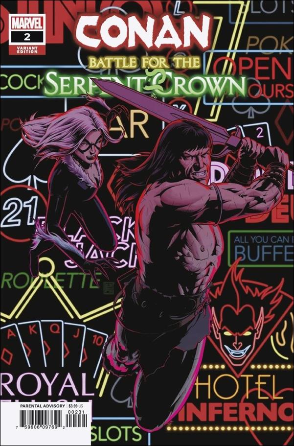 Conan: Battle for the Serpent Crown issue 2-B John Tyler Christopher Cover