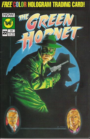 Green Hornet (1991) issue 22-B J.D. Smith Cover Unbagged