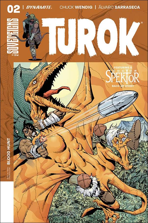 Turok (2017) issue 2 Aaron Lopresti Cover