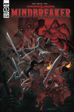 Dungeons & Dragons: Mindbreaker issue 5-B Max Davenport Cover