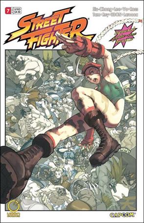 Street Fighter (2003) issue 7-B Arnold Tsang Cover
