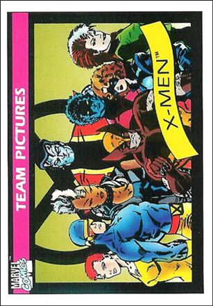 Marvel Universe: Series 1 (Base Set) card 140 X-Men