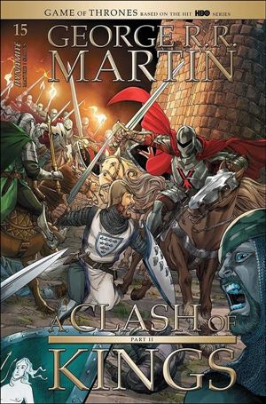 George R. R. Martin's A Clash of Kings (2020) issue 15 Mike Miller Cover