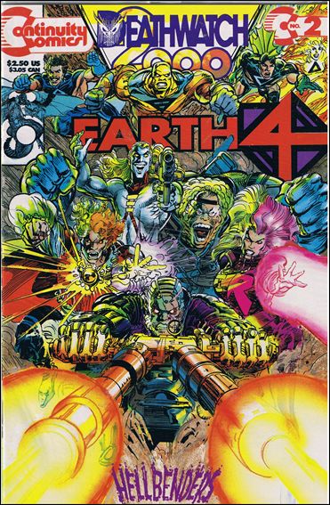Earth 4 Deathwatch 2000 issue 2-B Unbagged