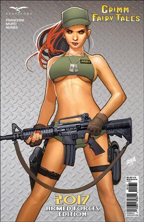 Grimm Fairy Tales: Armed Forces Edition issue 2017-C David Nakayama Cover