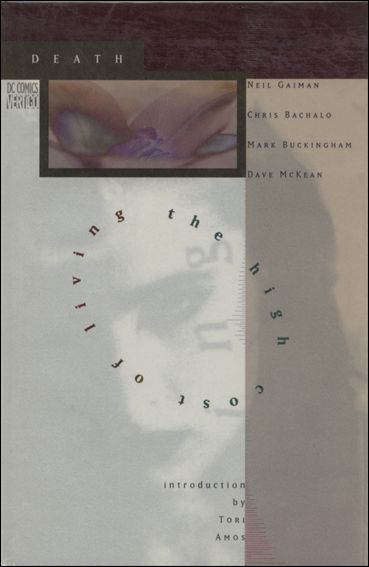 Death: The High Cost of Living issue 1 Translucent Dust Jacket