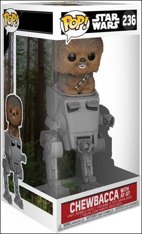 POP! Star Wars figure 236 Chewbacca with AT-ST