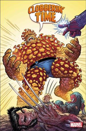 Clobberin' Time issue 2 Steve Skroce Cover