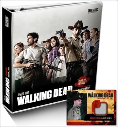 Walking Dead card 3 Binder w/Wardrobe Card 1/500