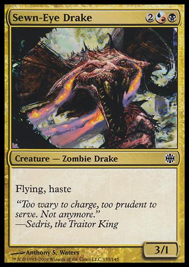 Magic The Gathering: Alara Reborn (Base Set) card 135 Sewn-Eye Drake