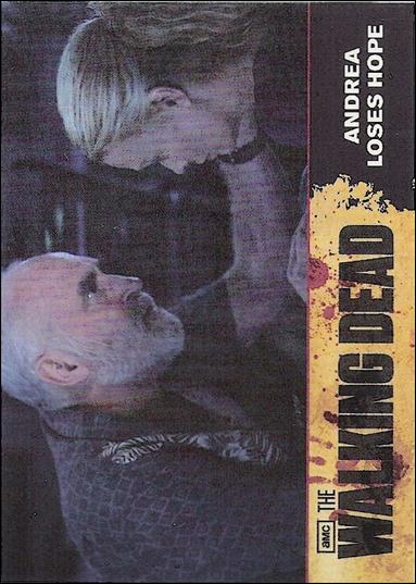 Walking Dead (Base Set) card 79 Andrea Loses Hope