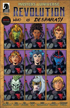 Masters of the Universe: Revolution issue 4-B Tim Seeley Cover