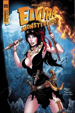 Elvira in Monsterland issue 5-B John Royle Cover