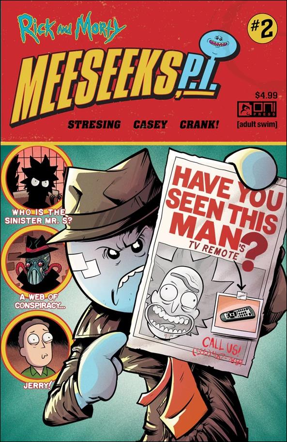 Rick And Morty: Meeseeks, P.I. issue 2 Fred C. Stresing Cover