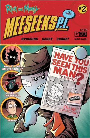 Rick And Morty: Meeseeks, P.I. issue 2 Fred C. Stresing Cover