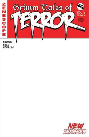Grimm Tales of Terror Volume 4 issue 1-D Blank/Sketch Cover